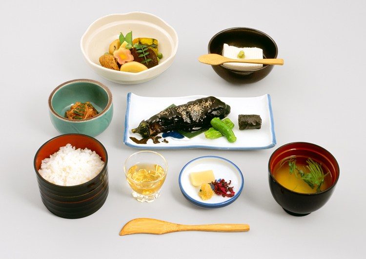 Sanko Zen (Buddhist vegetarian meal)